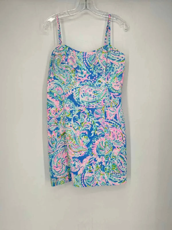 Mega Deal Lilly Pulitzer Size 10 Blue Print Dress