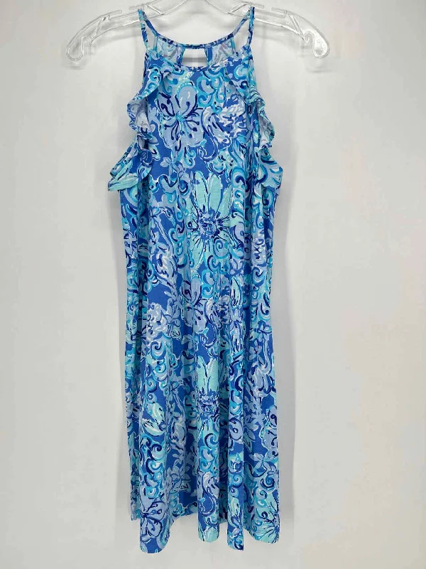 Fantastic Deals Lilly Pulitzer Size XS Blue Print Dress
