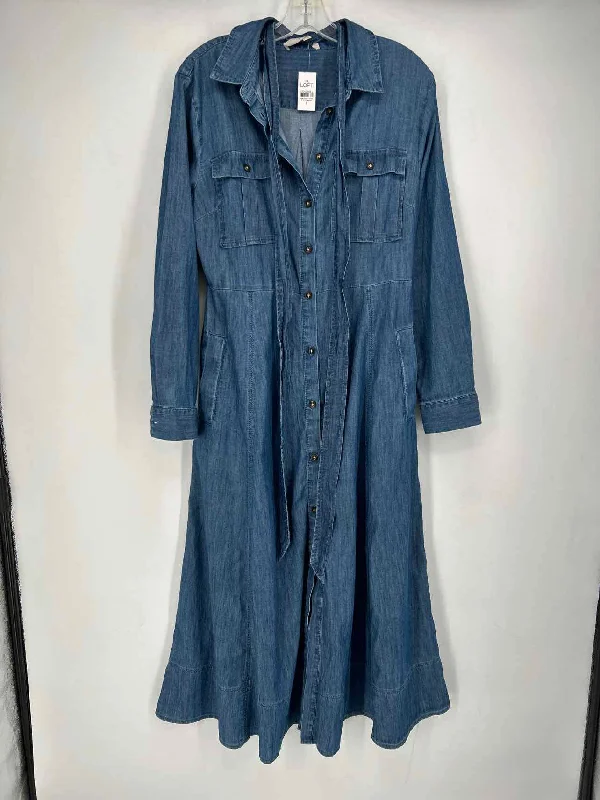 New Deals Loft Size 8 Chambray NWT Maxi