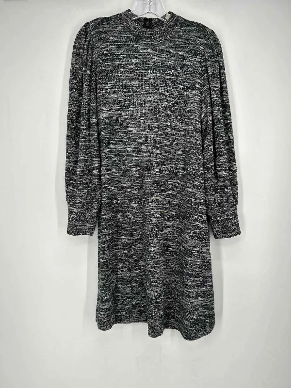 Markdowns Loft Size M Heathered Black Dress