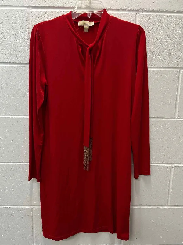 Price Reduction Michael Kors Size M Cherry Red Dress