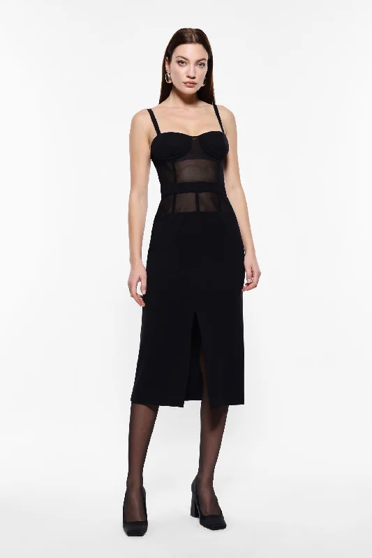 Instant Savings Midi Bustier Dress