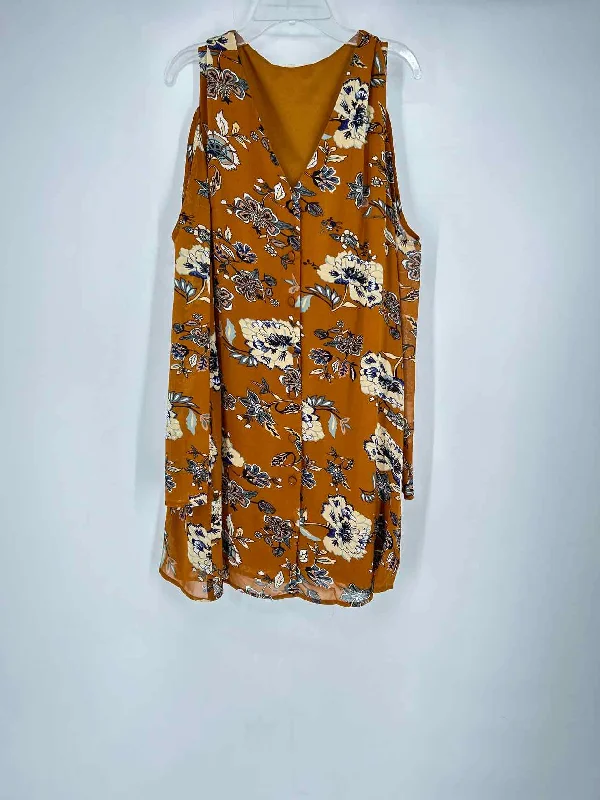 Massive Deals Onetheland Size M Spicy Mustard Dress