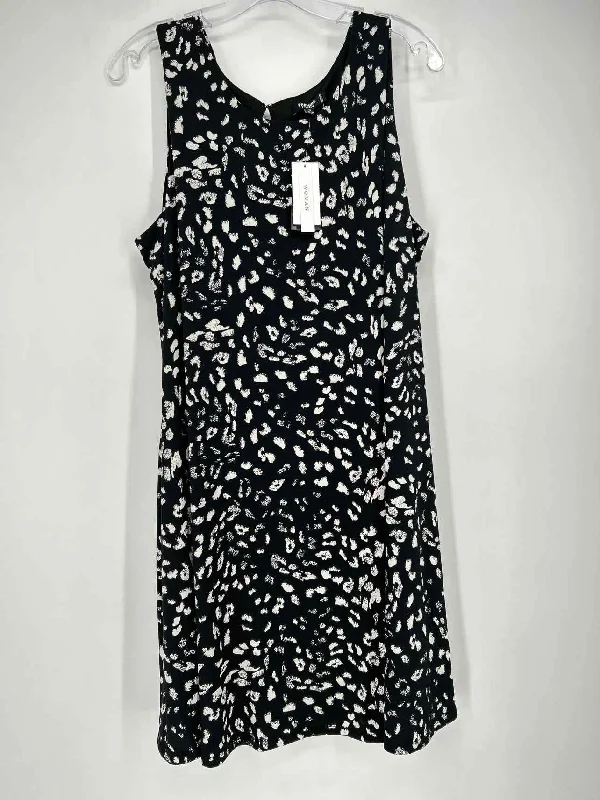 Unmissable Offer Premise Size 1X Black Print NWT Dress
