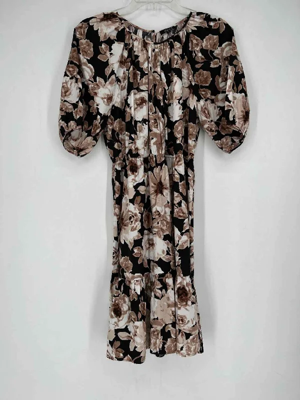 Referral Discount Rails Size L Black Floral Dress