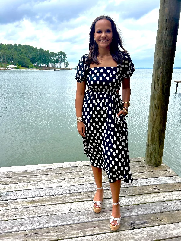 Final Clearance Shayla Poplin Dress
