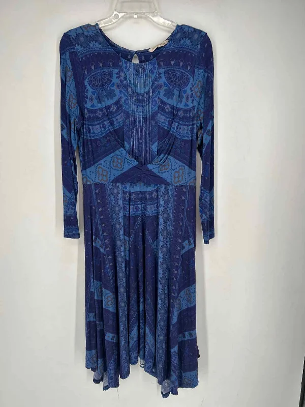 Epic Deals Soft Surroundings Size PXS Blue Print Dress