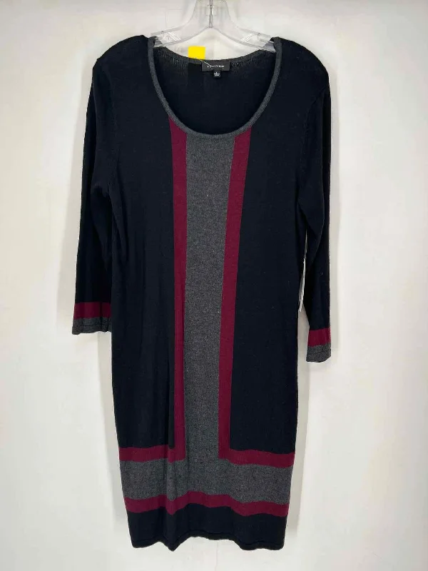 Super Sale Spense Size L Black Colorblock NWT Dress