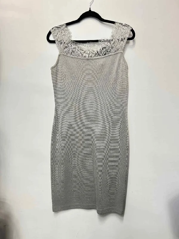 Weekend Special St John Size 4 Silver Dress
