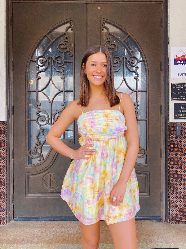 Customer Appreciation Sale Summertime Floral Mini Dress