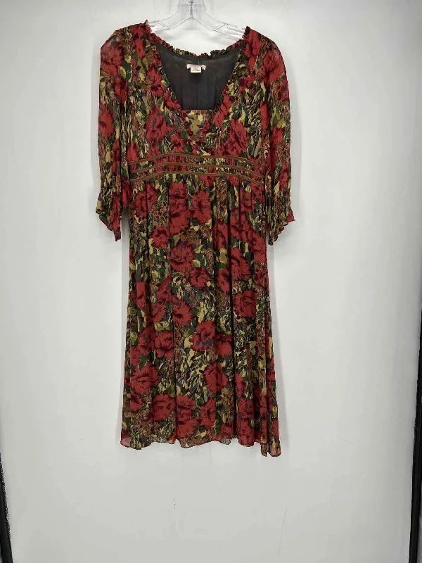 Flash Deals Sundance Size 6 Floral Silk Dress