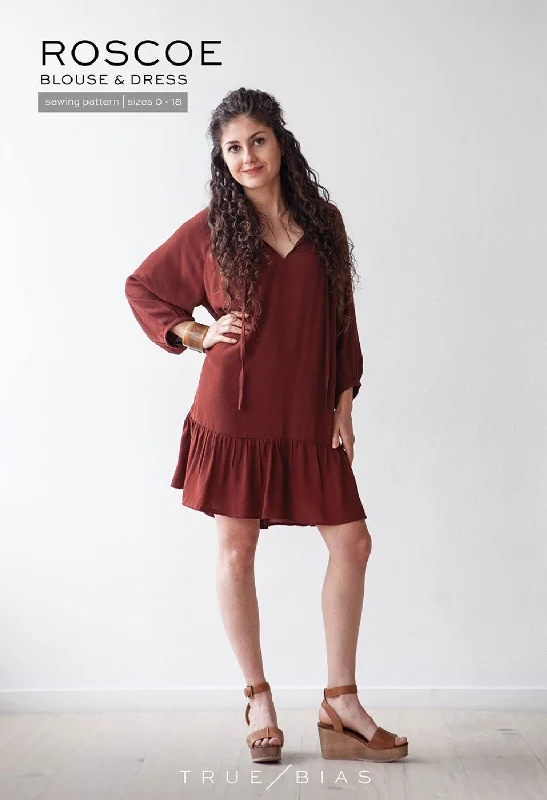 Super Sale True Bias Patterns / Roscoe Dress
