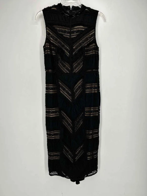 Fantastic Offers Venus Size 8 Black Lace Dress