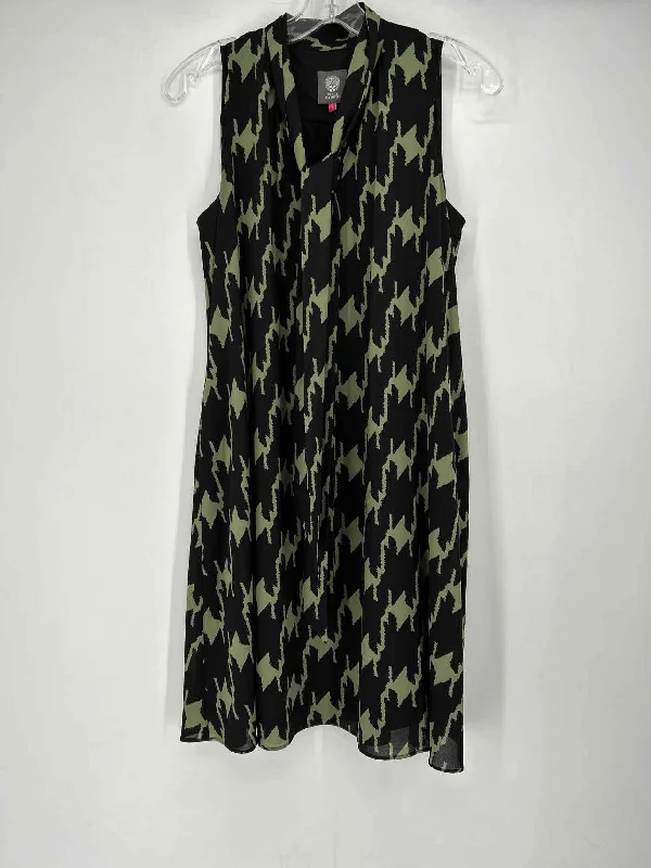 Lowest Prices Vince Camuto Size 6 Black Print Dress