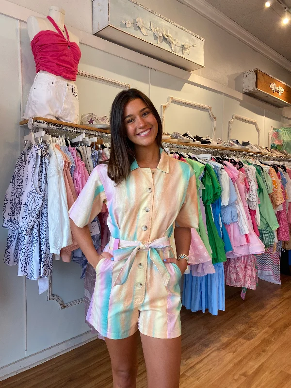 Best Seller Watercolor Pastel Romper