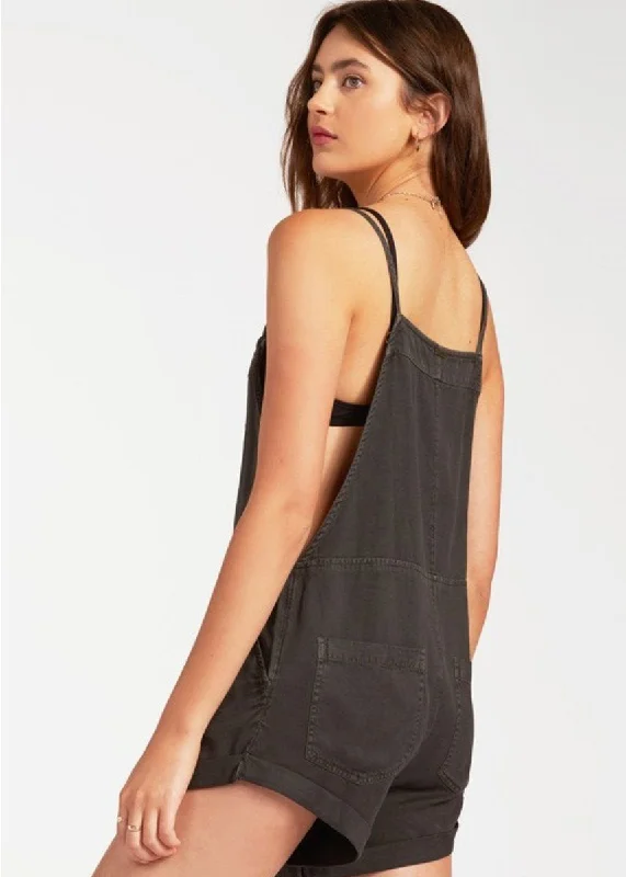 YEAR-End Sale Wild Pursuit Short Overall - Off Black