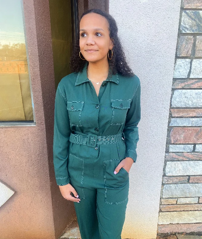 Midnight Sale Workin Girl Jumpsuit