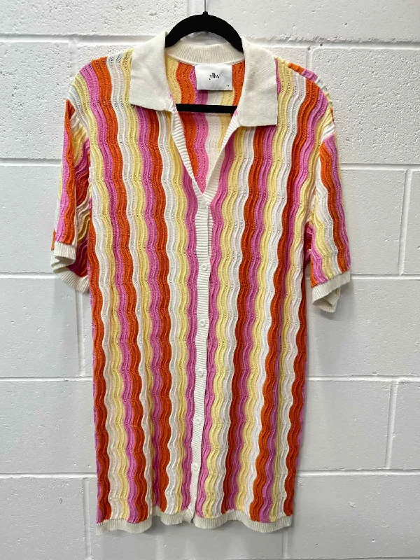 YEAR-End Clearance Yellw Size S/M Orange & Pink Dress